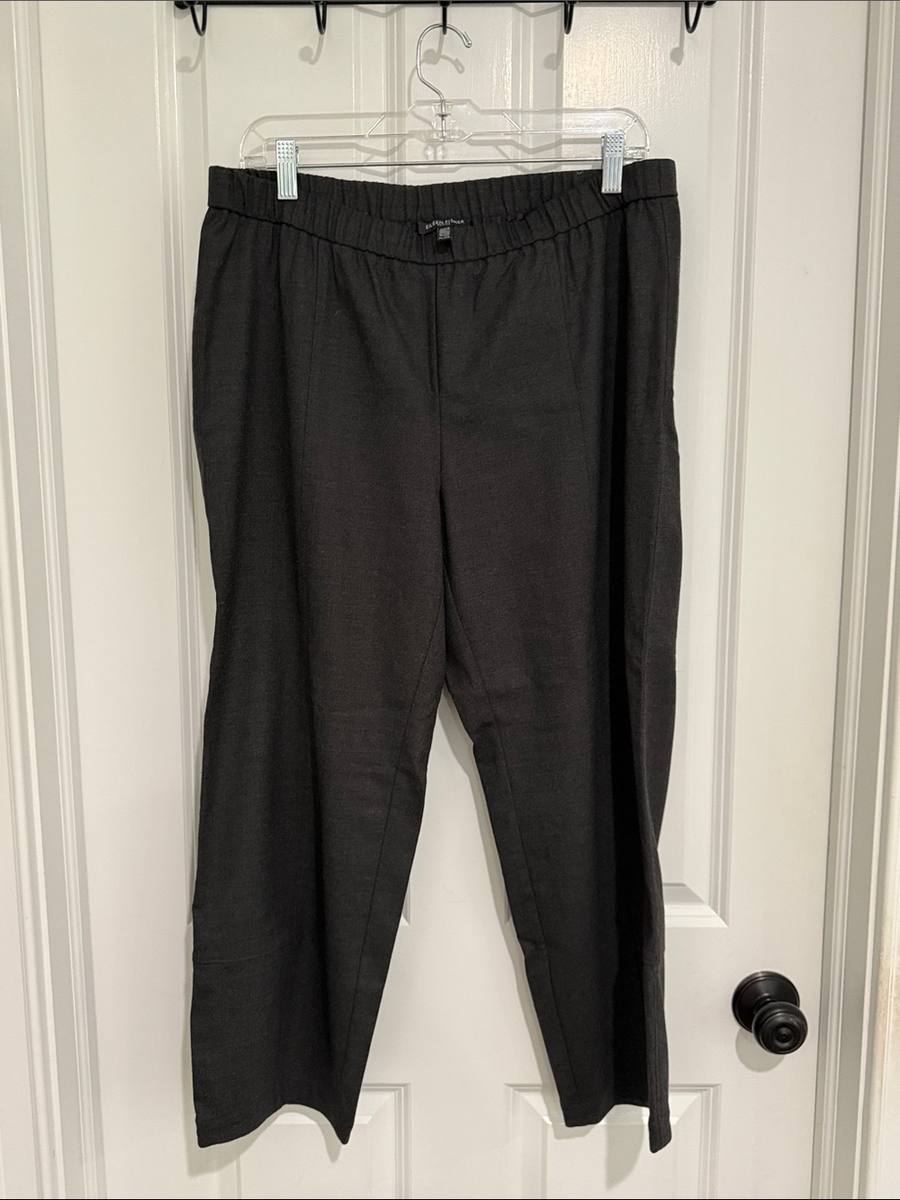 Eileen Fisher grey wool pants